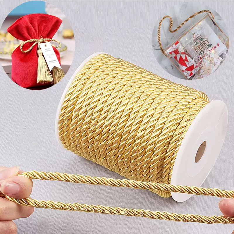 5mm 100yards Twisted Cord Rope - Cord Trim Twisted avaliação e preço