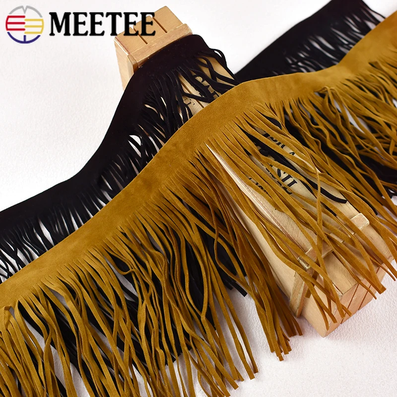 5Meters Meetee 10-30cm Suede T - Fringe Ribbon Sewing avaliação e preço