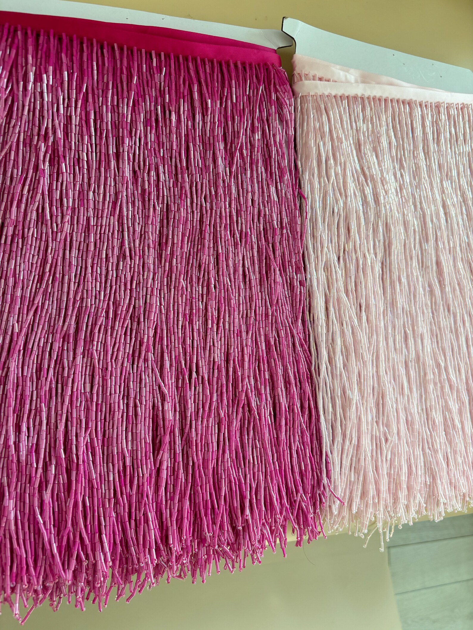1 Yard 30cm Wide Heavy Bead Fr - Craft Embellishments avaliação e preço