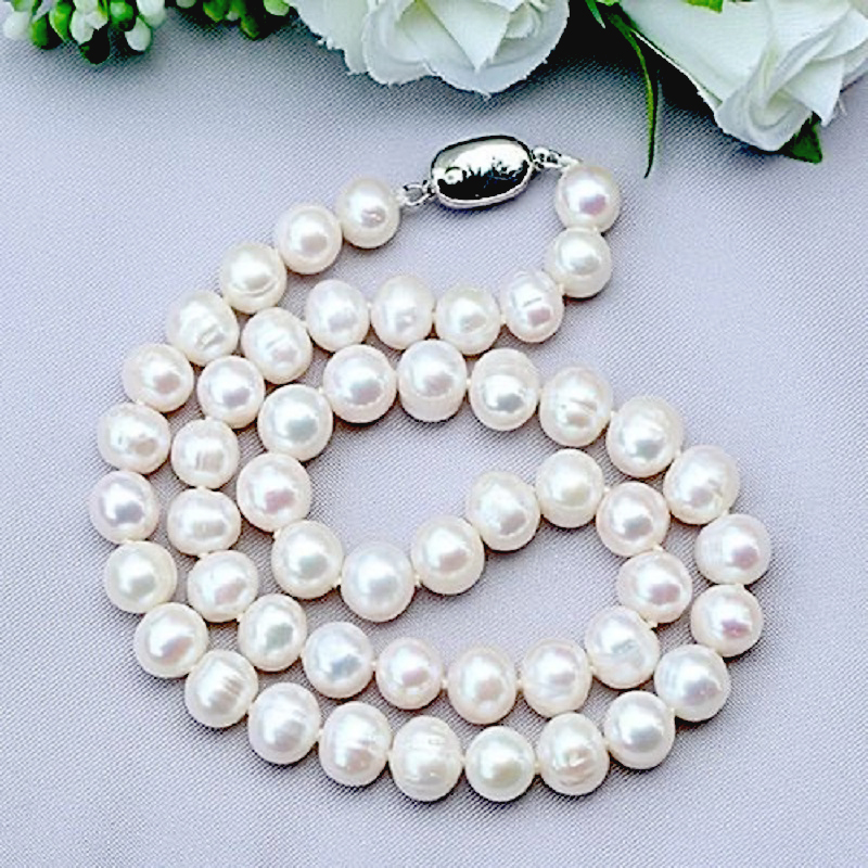 8-9mm Natural Freshwater Pearl - Applique Patch Flower avaliação e preço