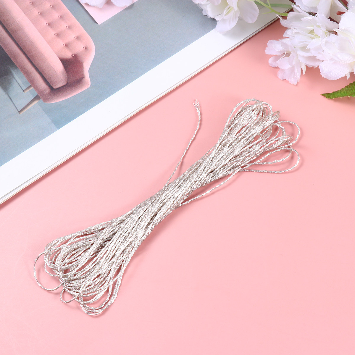 12Pcs Metallic Sewing Thread S - Embroidery Craft avaliação e preço