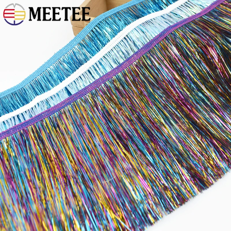 5/10Meters 10/15/20cm Sequin T - Fringe Ribbon Sewing avaliação e preço