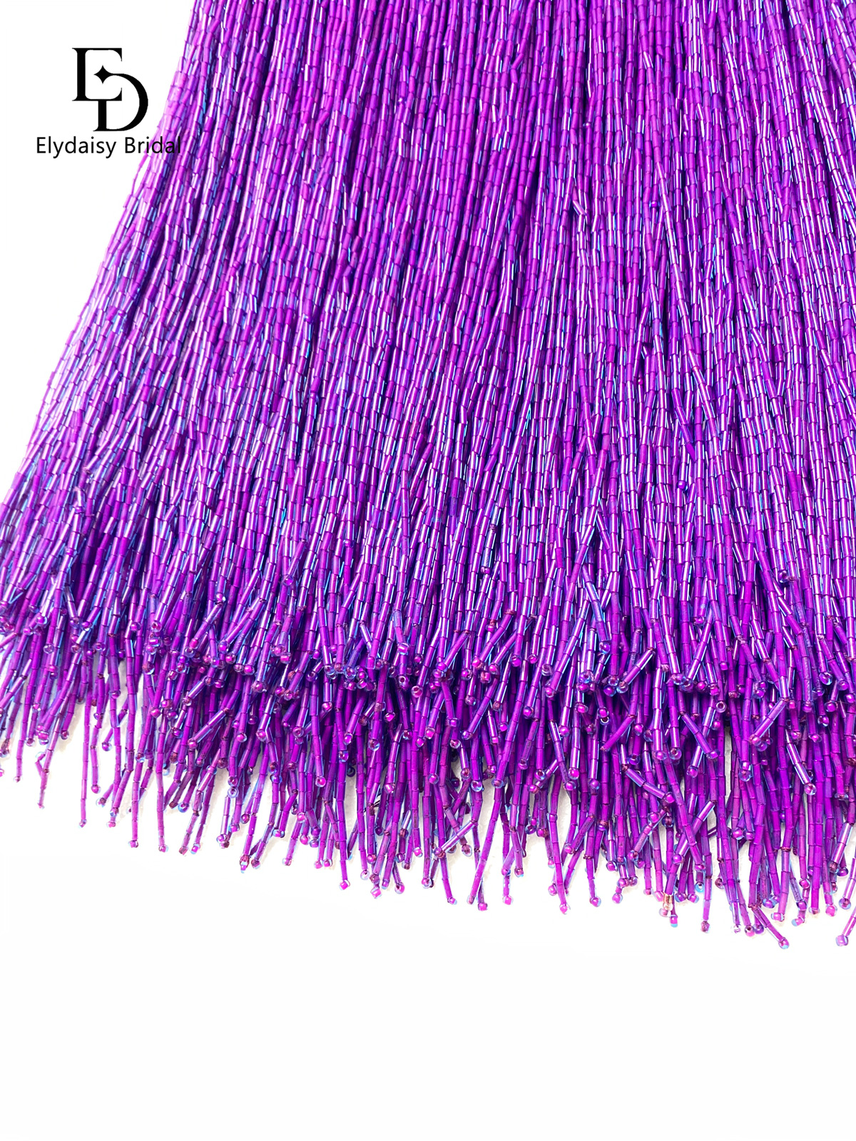30CM Long Purple Green Black B - Fringe Ribbon Sewing avaliação e preço