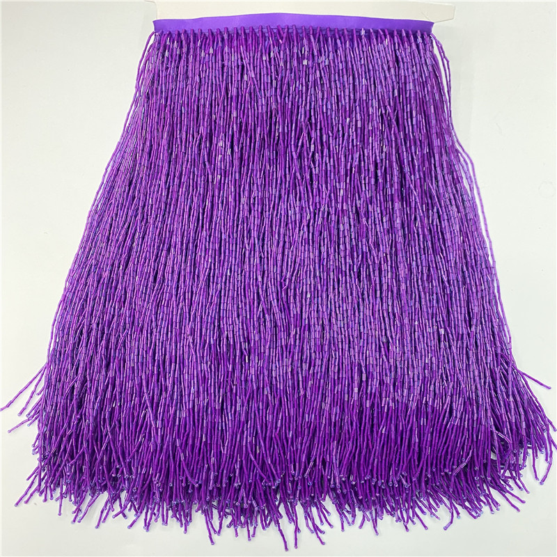 2metros/lot 30cm Wide High Qua - Beaded Trim Fringe avaliação e preço