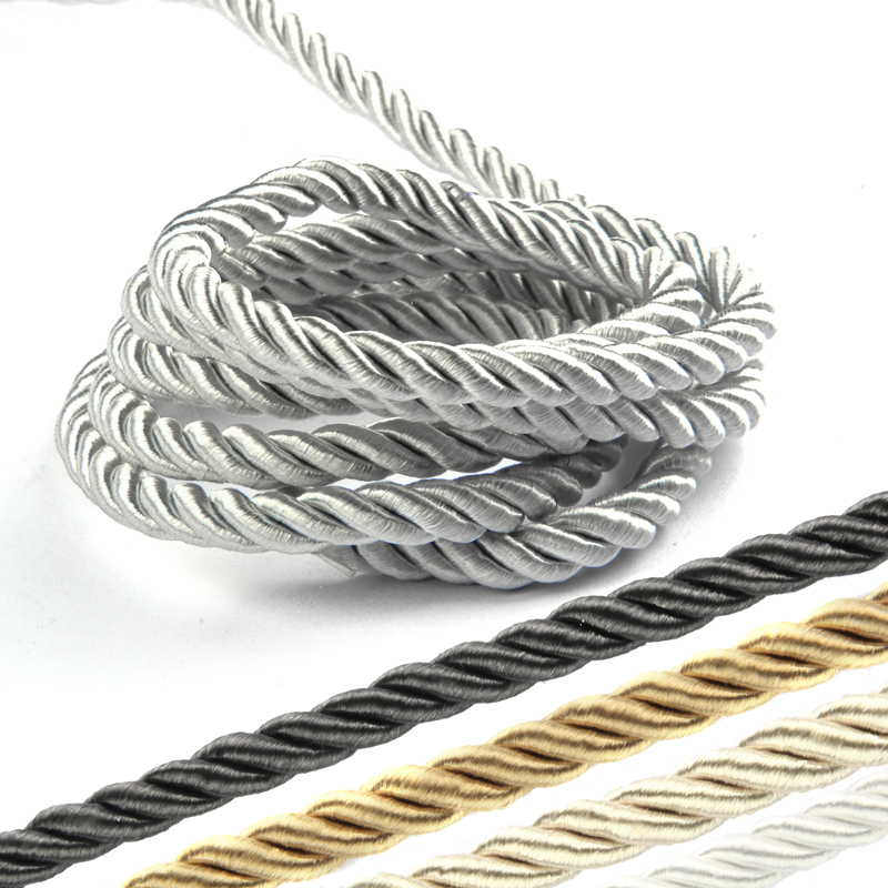 5YD/Lot 8mm Twisted Trim Cord  - Cord Trim Twisted avaliação e preço