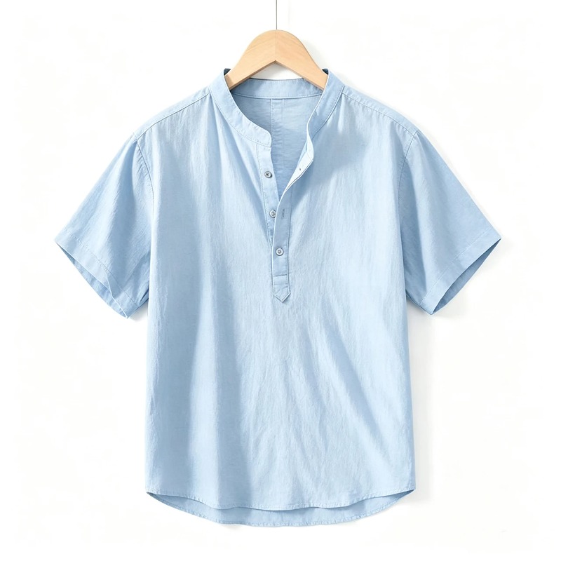 Summer Thin Short-sleeved Shir - Embellish Knit avaliação e preço