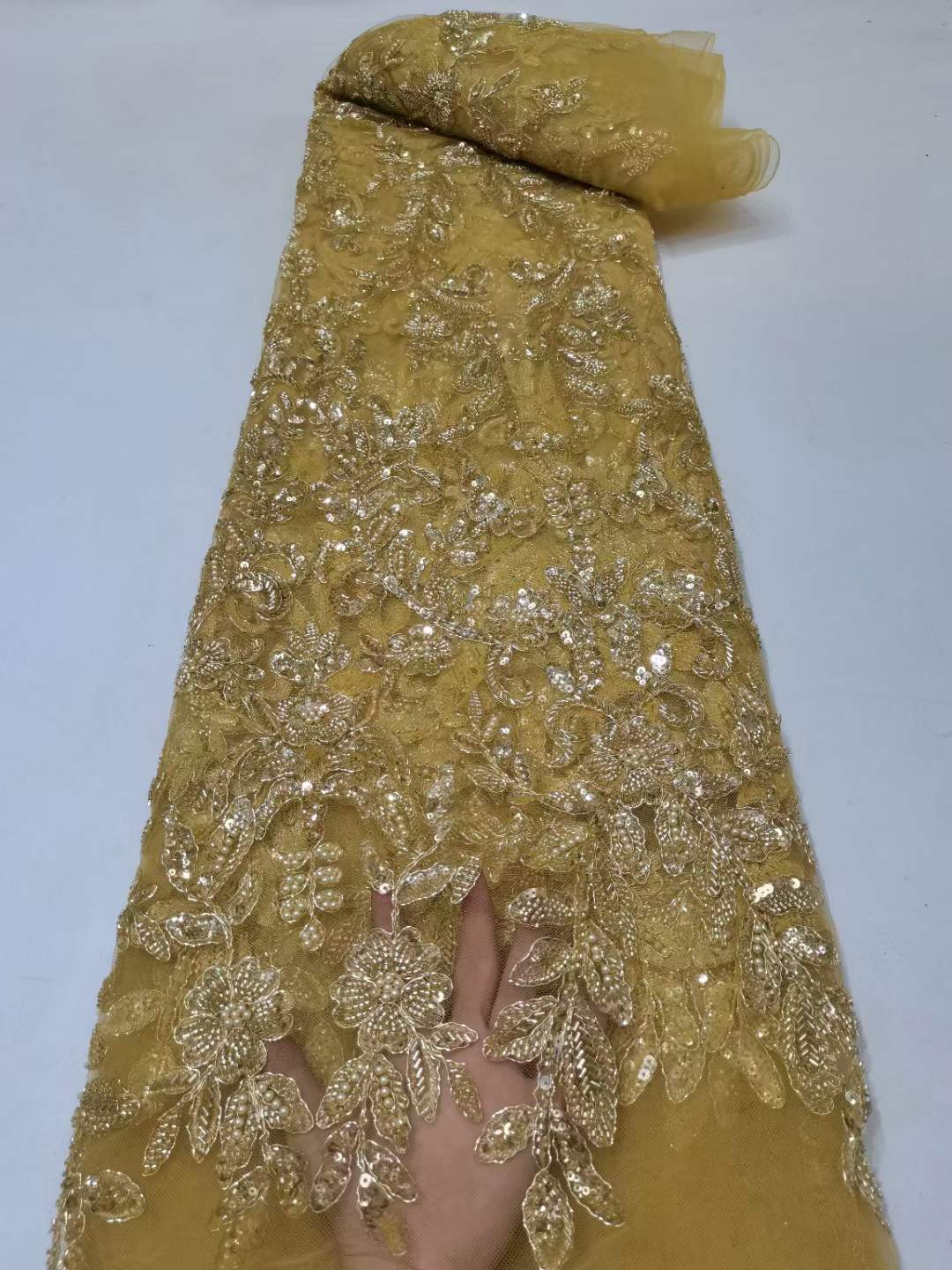 Custom Made Evening Party Gown - Crystal Mesh Fabric avaliação e preço