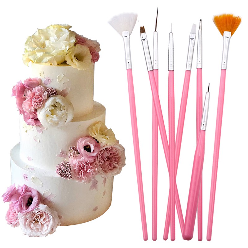 15Pcs/Set Sugar Craft Brush Fo - Embellishment Crafts avaliação e preço