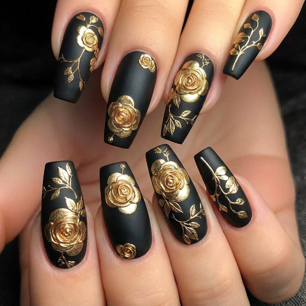3D fake nails for women girls  - Embroidery Embellishments avaliação e preço