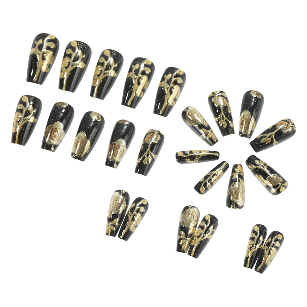 3D fake nails for women girls  - Embroidery Embellishments avaliação e preço