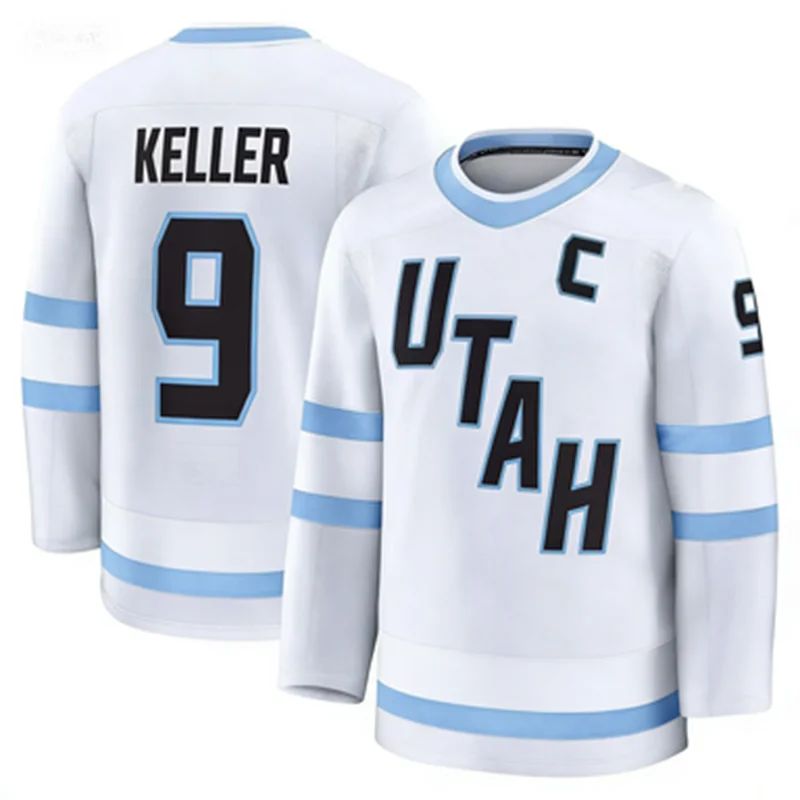 YOUTH ICE HOCKEY JERSEYS WHITE - Embellish Knit avaliação e preço