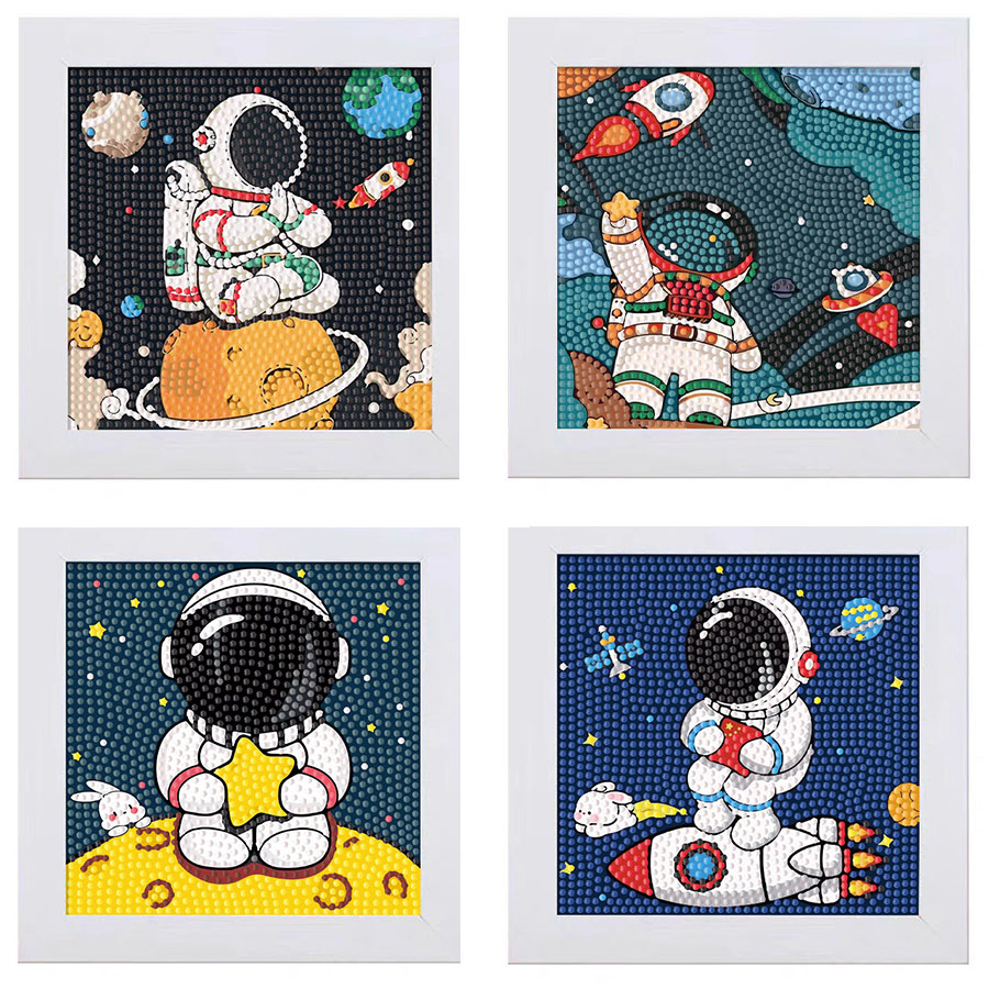 Keeppley astronaut crystal dia - Embroidery Embellishments avaliação e preço