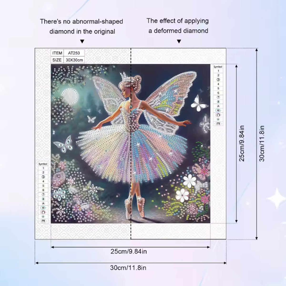 Butterfly Fairy Pattern Series - Embroidery Embellishments avaliação e preço