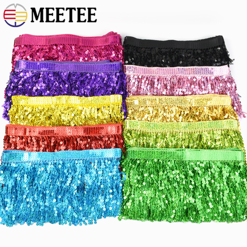 1-5Meters 16cm Beaded Tassel F - Beaded Trim Fringe avaliação e preço