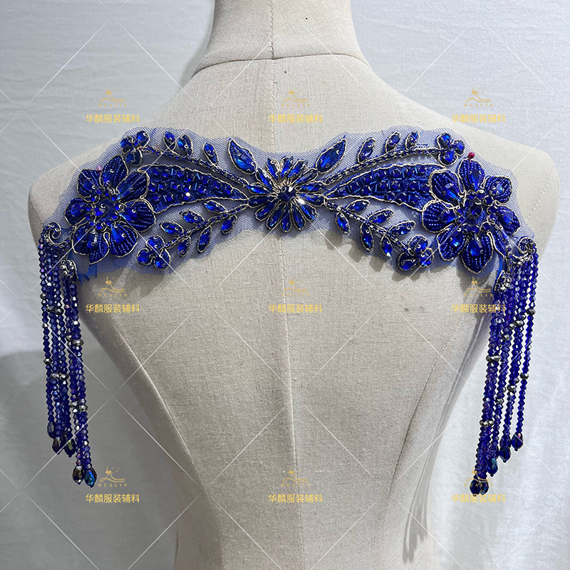 Hand Beaded Fringe Trim with P - Beaded Trim Fringe avaliação e preço
