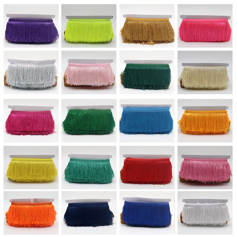 9/15/20/30cm Long Tassel Fring - Fringe Ribbon Sewing avaliação e preço