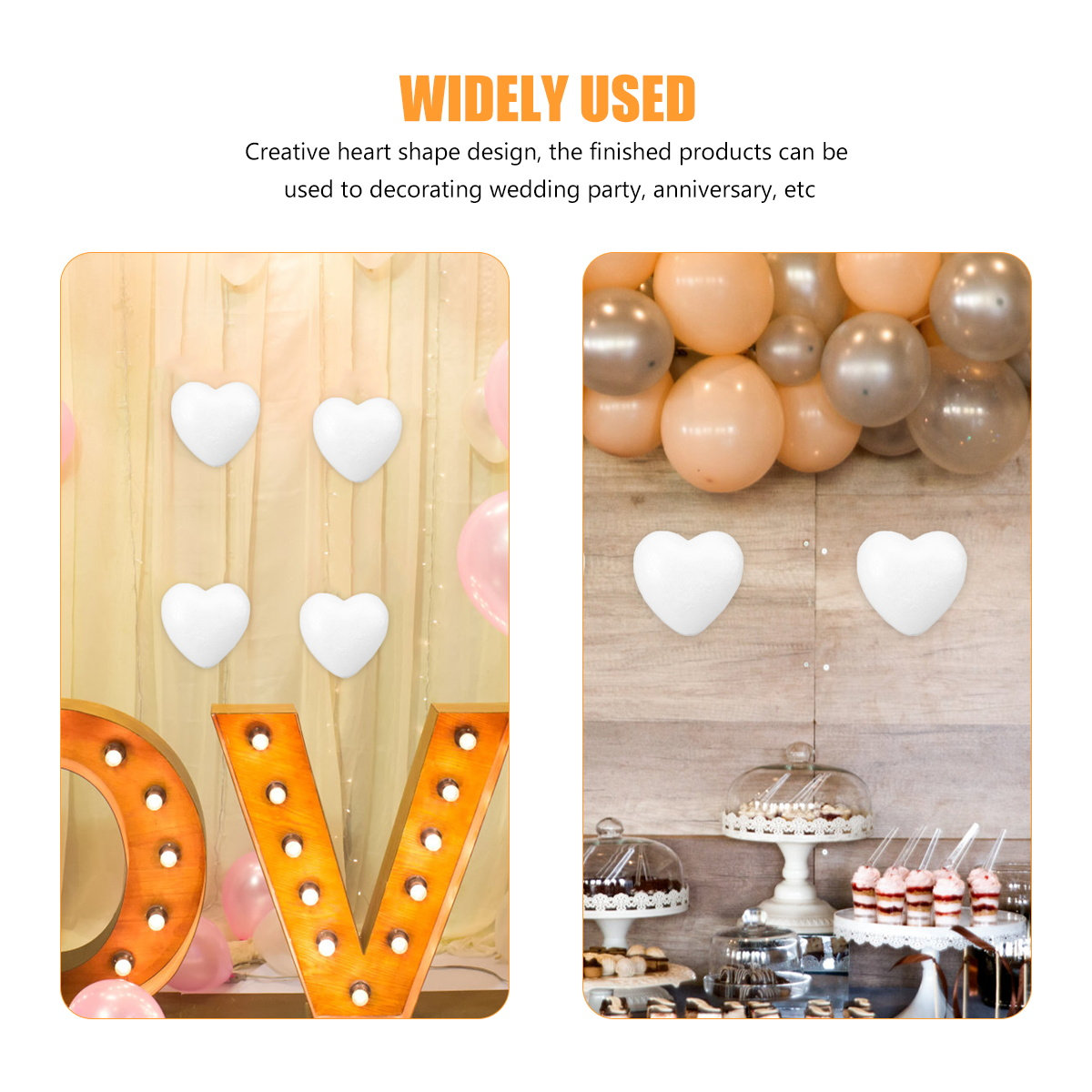 20Pcs Mild Safe Odorless Foam  - Craft Embellishments avaliação e preço