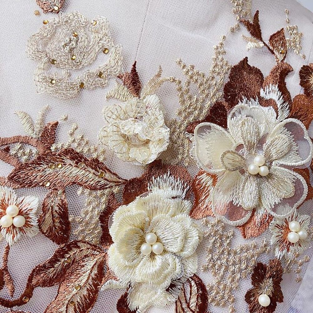 Fashion Elegant Colorful Sequi - Applique Patch Flower avaliação e preço