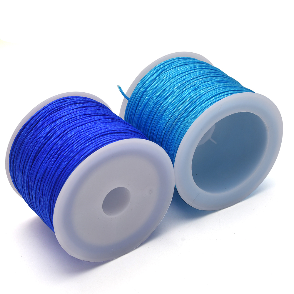 50Yds 0.8mm Crafts Nylon Cord  - Beaded Trim Fringe avaliação e preço