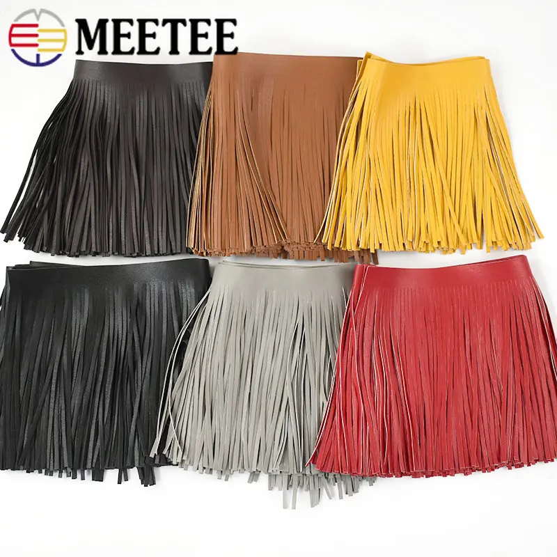 1Meter Meetee 10-30cmX5mm PU L - Fringe Ribbon Sewing avaliação e preço