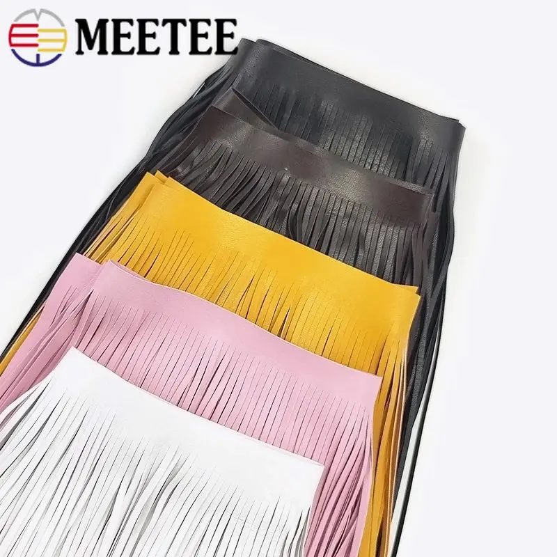 1Meter Meetee 10-30cmX5mm PU L - Fringe Ribbon Sewing avaliação e preço