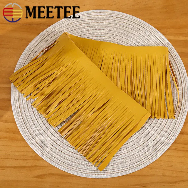 1Meter Meetee 10-30cmX5mm PU L - Fringe Ribbon Sewing avaliação e preço