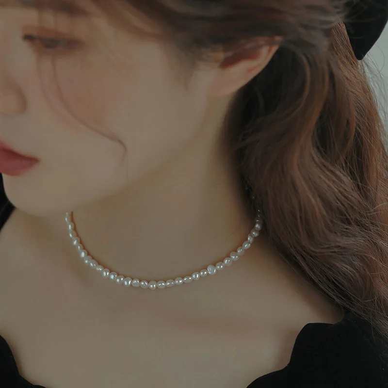 Hengsheng 4-5mm Baroque Freshw - Pearl Trim Chain avaliação e preço