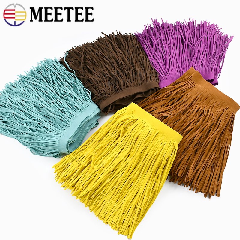 1-5M 15cm Suede Tassel Fringes - Fringe Ribbon Sewing avaliação e preço