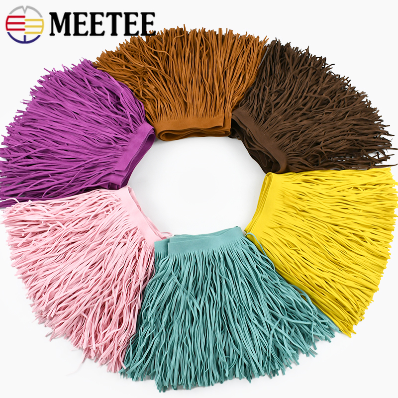 1-5M 15cm Suede Tassel Fringes - Fringe Ribbon Sewing avaliação e preço