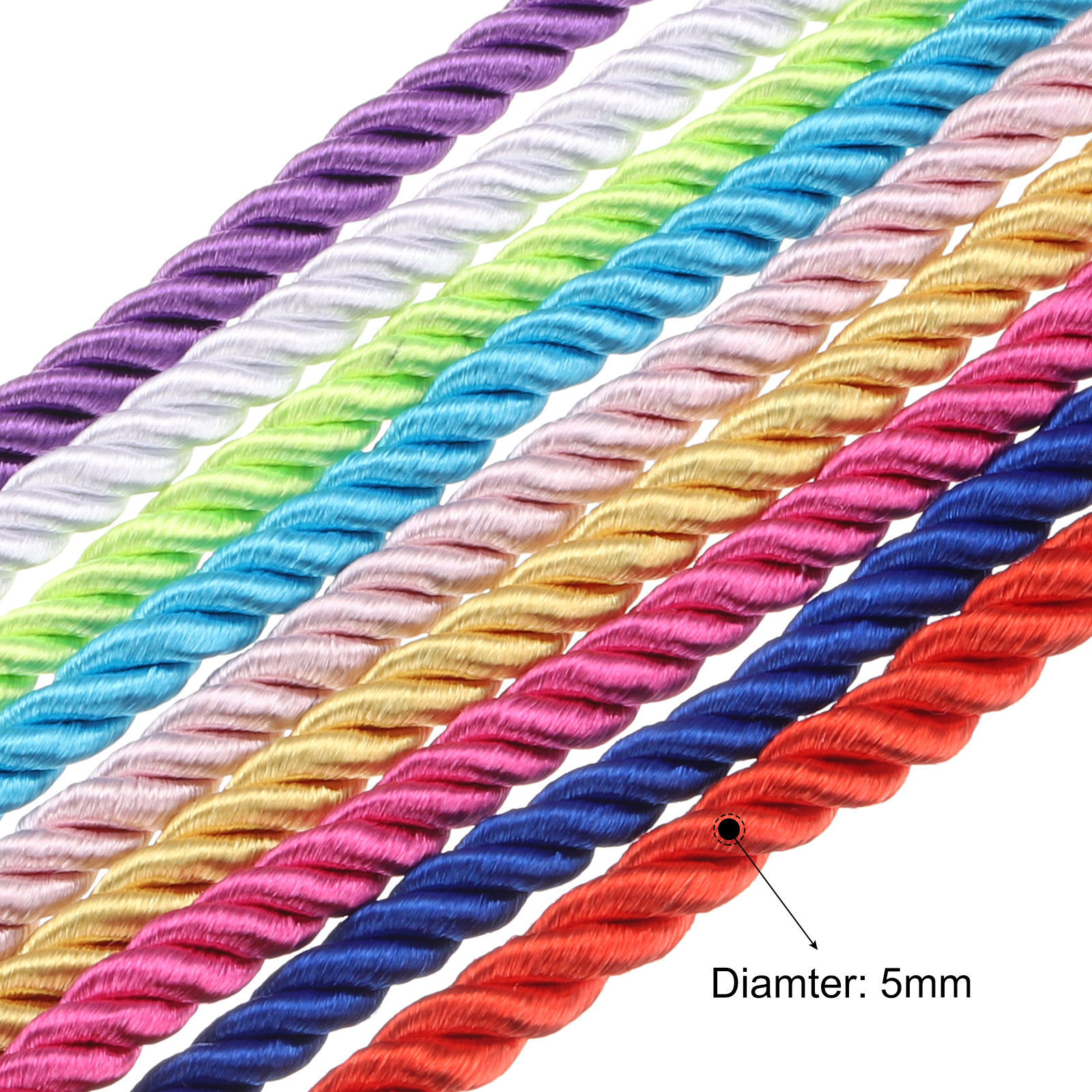 Uxcell Twisted Cord Trim, 22 Y - Cord Trim Twisted avaliação e preço