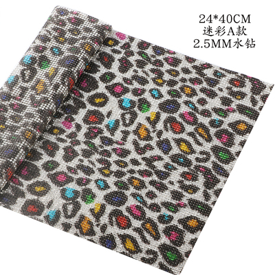 hotfix leopard bling rhineston - Hotfix Rhinestone Sheet avaliação e preço