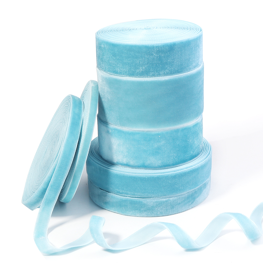 5-10yards/roll Velvet Ribbons  - Velvet Ribbon Roll avaliação e preço