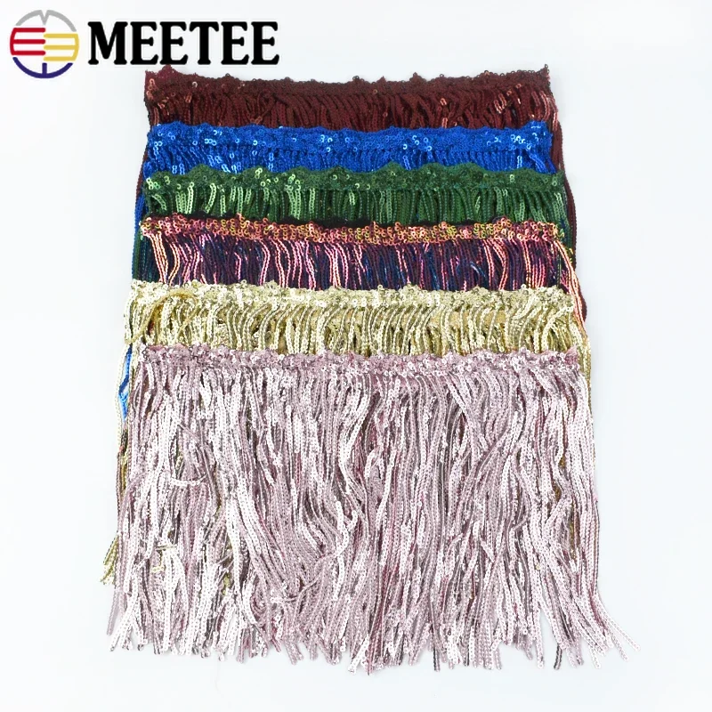 1-5Yards 17cm Latin DanceFring - Fringe Ribbon Sewing avaliação e preço