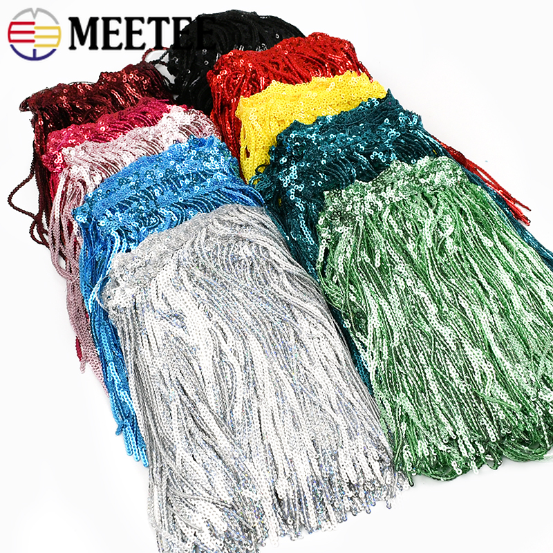 1-5Yards 17cm Latin DanceFring - Fringe Ribbon Sewing avaliação e preço