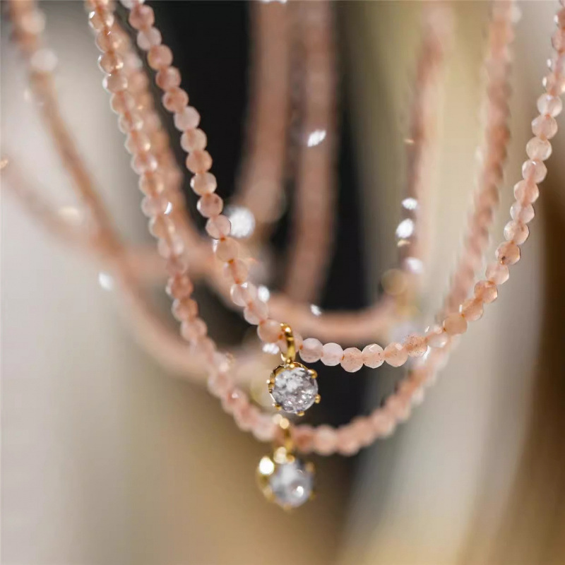 Fashion Vintage Sexy Zircon Pe - Pearl Trim Chain avaliação e preço