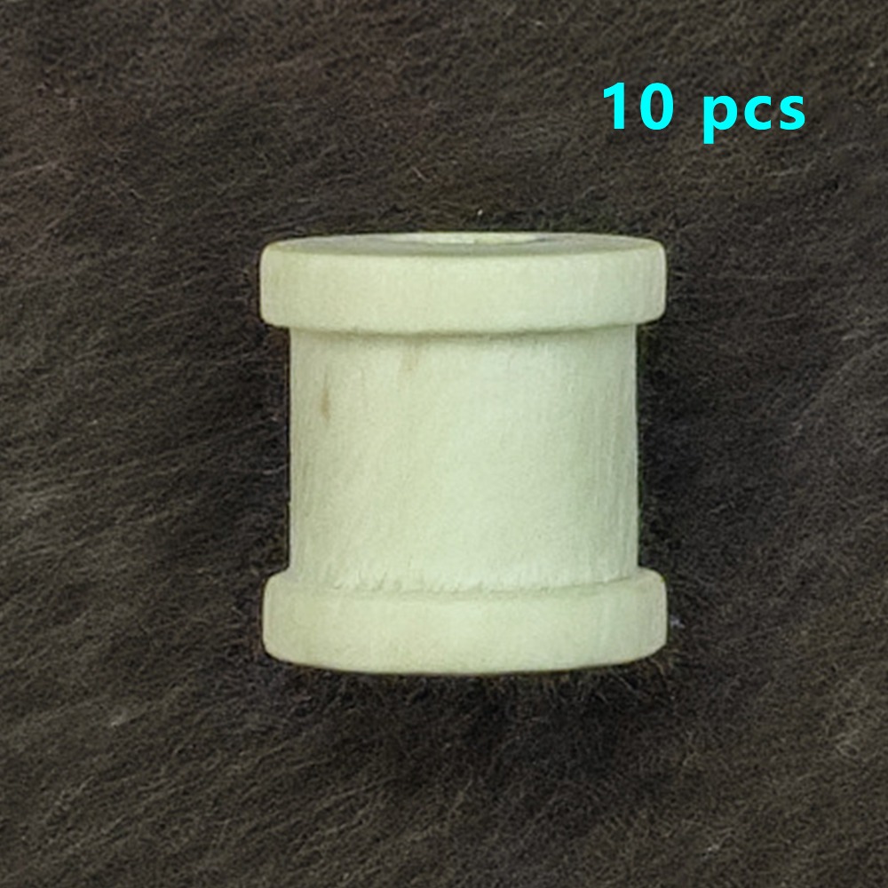 5/10PCS Wooden Bobbins Spools  - Organza Ribbon Spool avaliação e preço