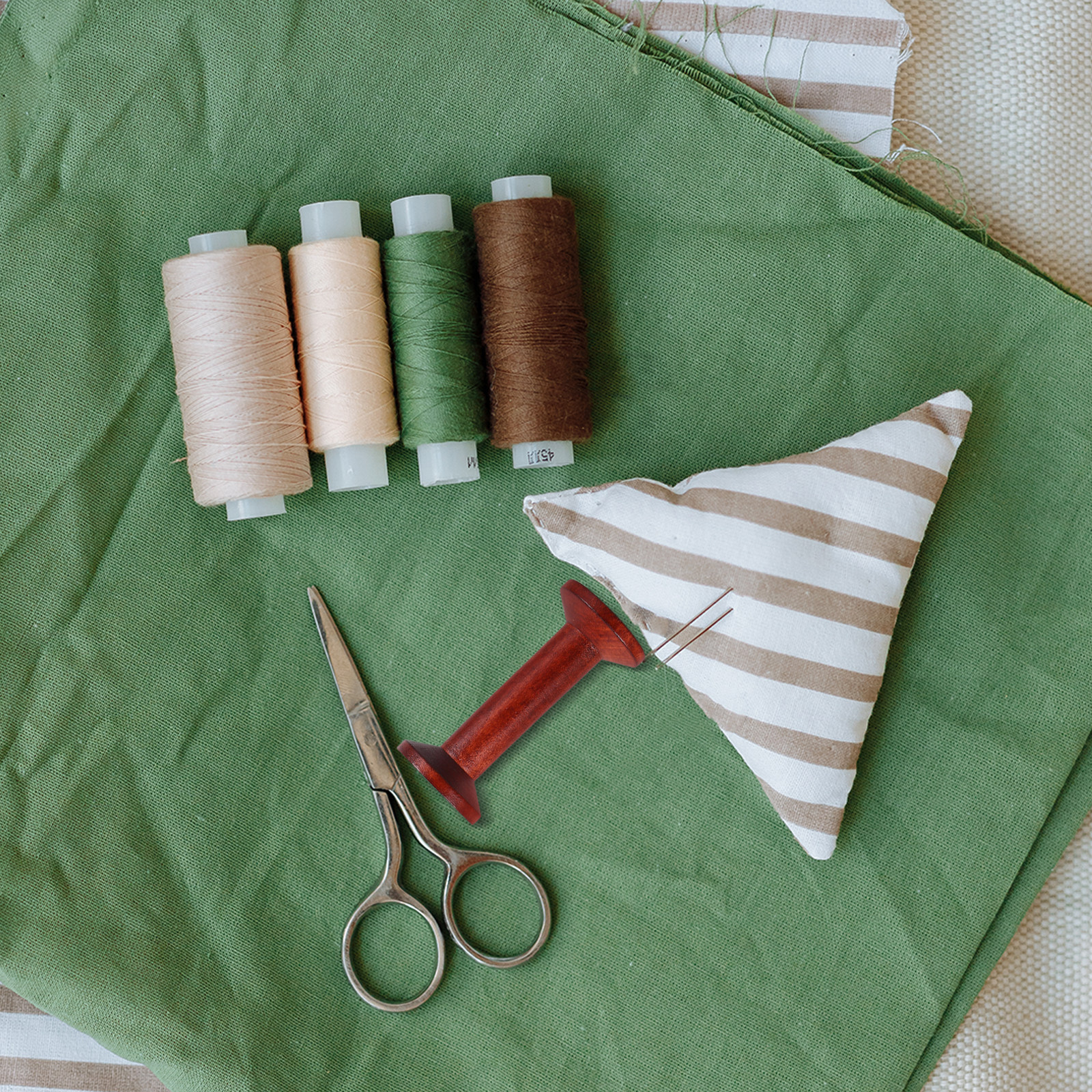 6Pcs Wooden Empty Spools for C - Embroidery Craft avaliação e preço