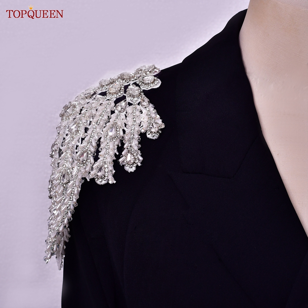 TOPQUEEN Beaded Rhinestone Pat - Sew On Rhinestone avaliação e preço