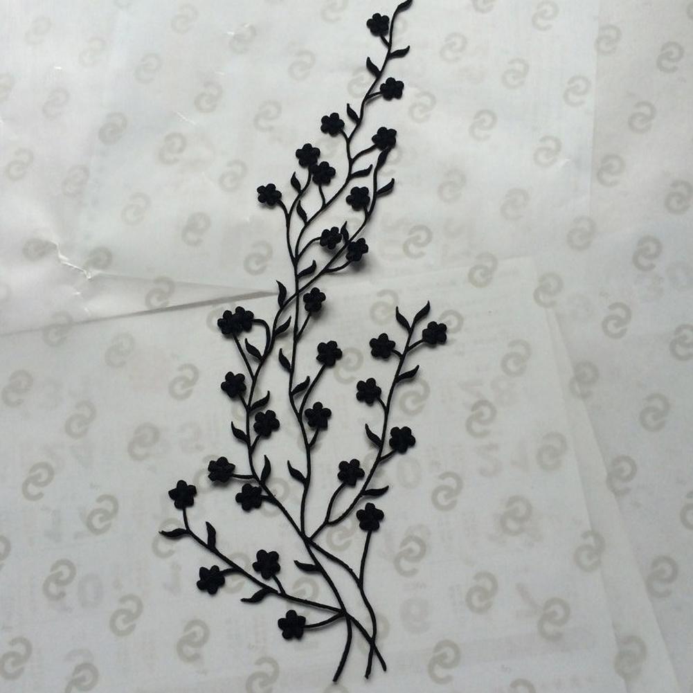 3D Flower Applique Plum Blosso - Applique Patch Flower avaliação e preço