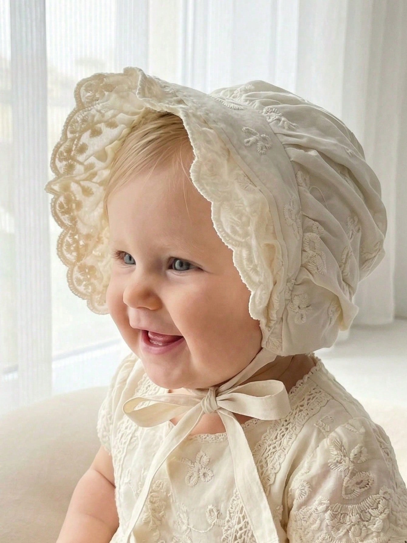 1pcs 6-18M Baby Girls White La - Embroidery Embellishments avaliação e preço