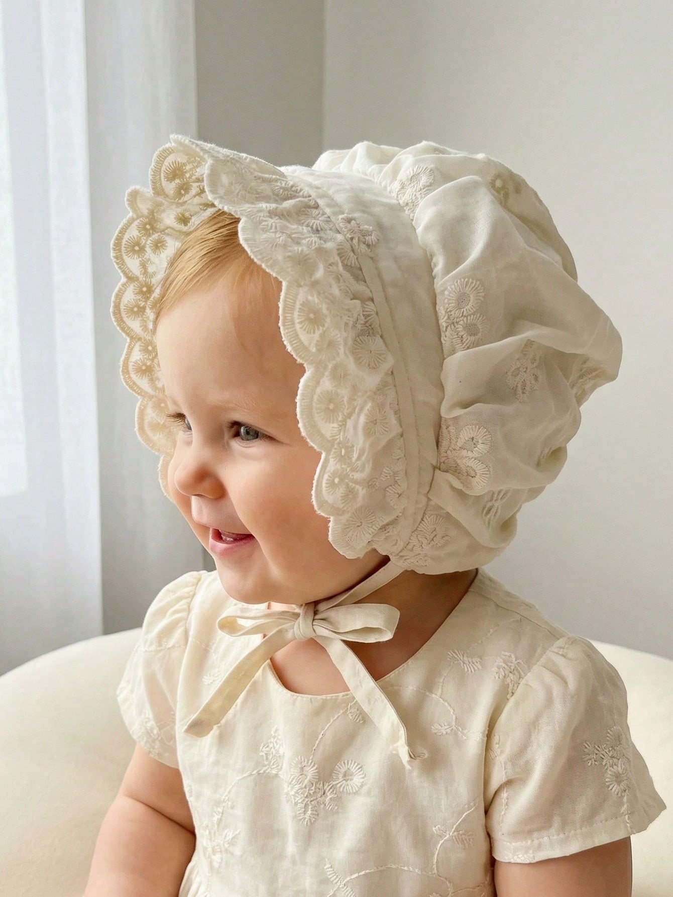 1pcs 6-18M Baby Girls White La - Embroidery Embellishments avaliação e preço