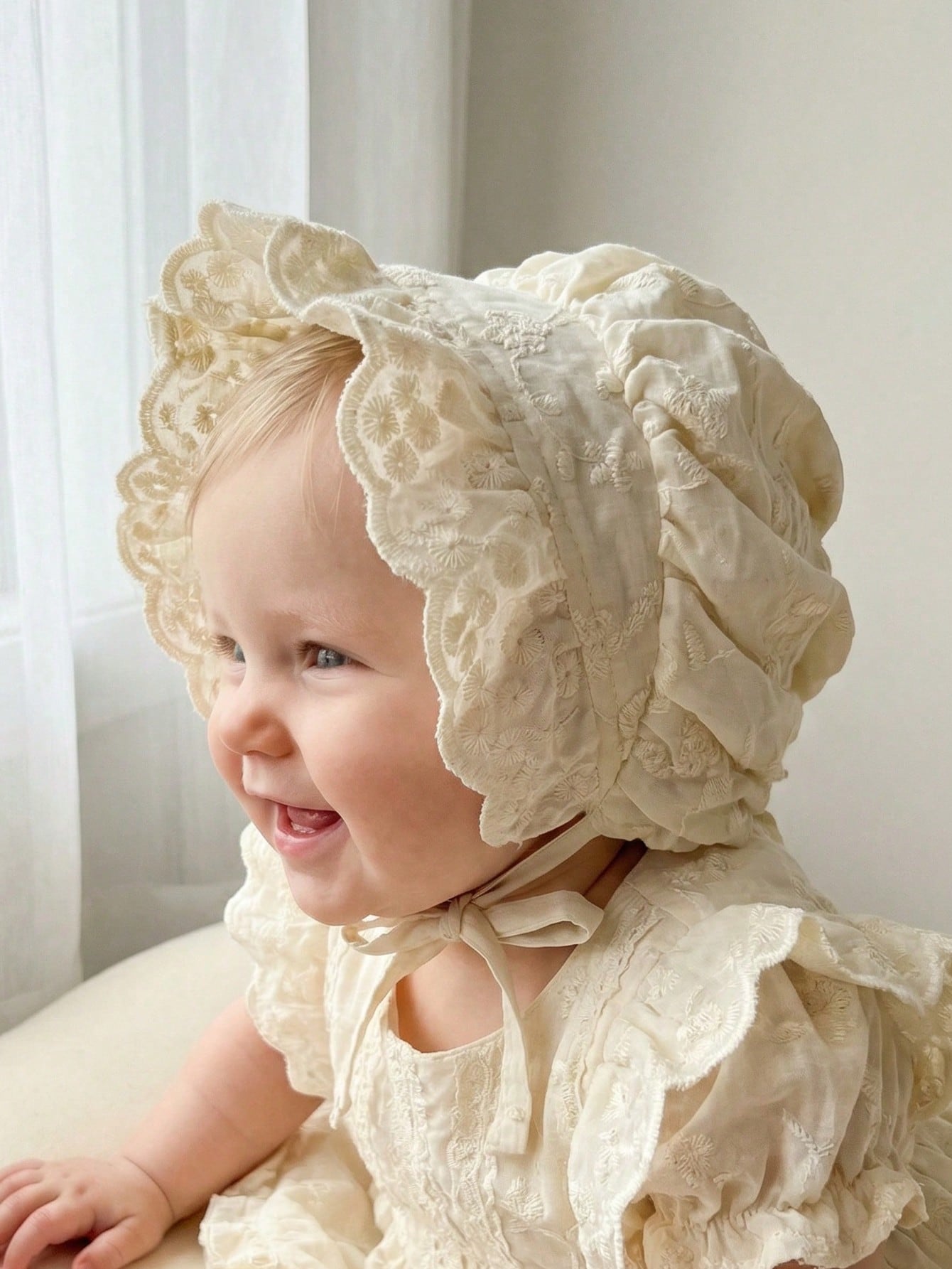 1pcs 6-18M Baby Girls White La - Embroidery Embellishments avaliação e preço