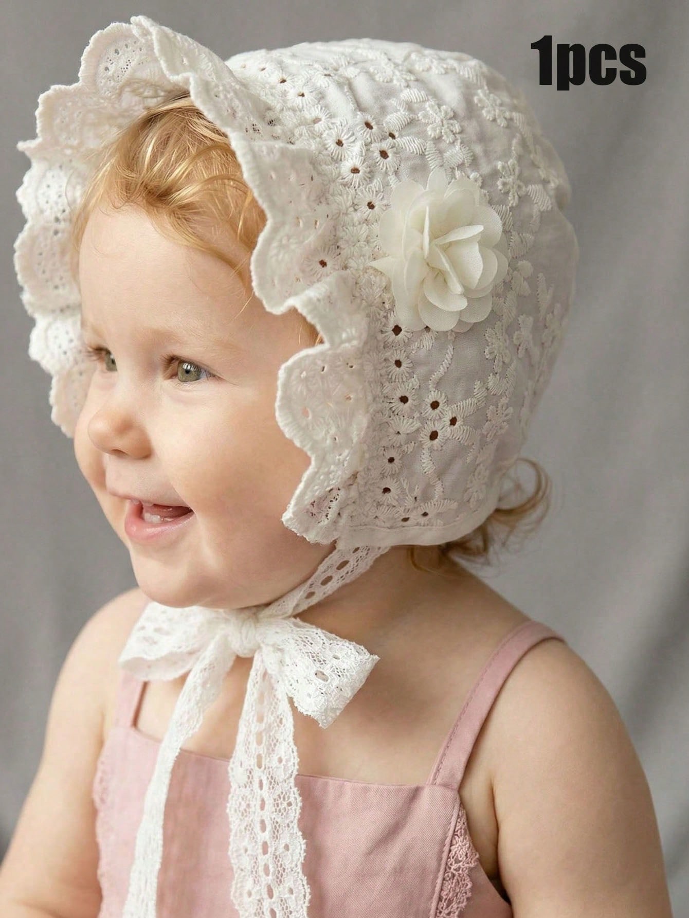 1pcs 6-18M Baby Girls White La - Embroidery Embellishments avaliação e preço