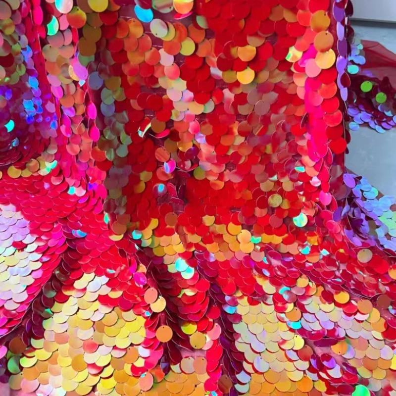Encrypted Crystal Sequin Fabri - Crystal Mesh Fabric avaliação e preço