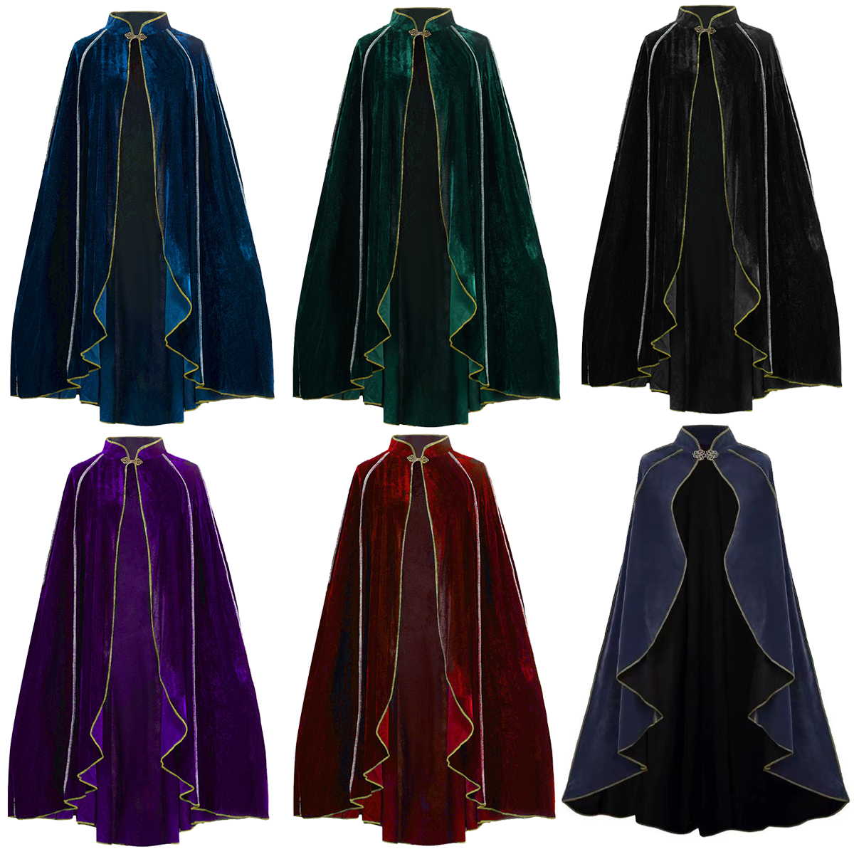 Medieval Suede Cloak Vintage G - Embellish Knit avaliação e preço