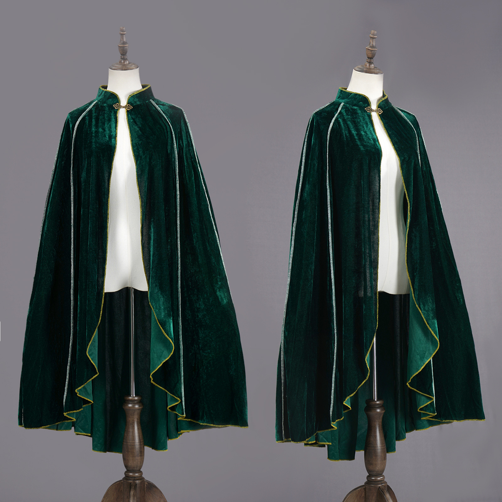 Medieval Suede Cloak Vintage G - Embellish Knit avaliação e preço