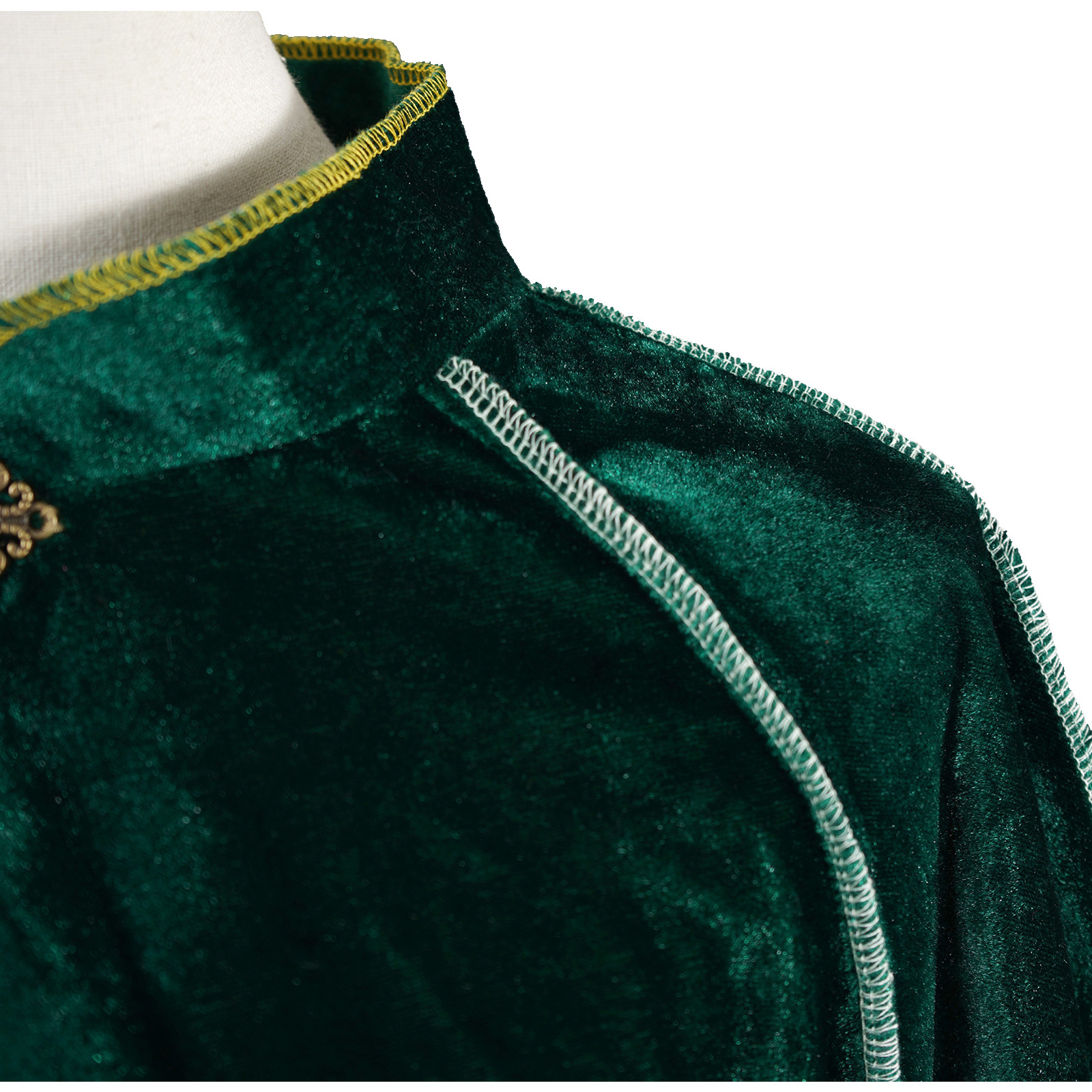 Medieval Suede Cloak Vintage G - Embellish Knit avaliação e preço