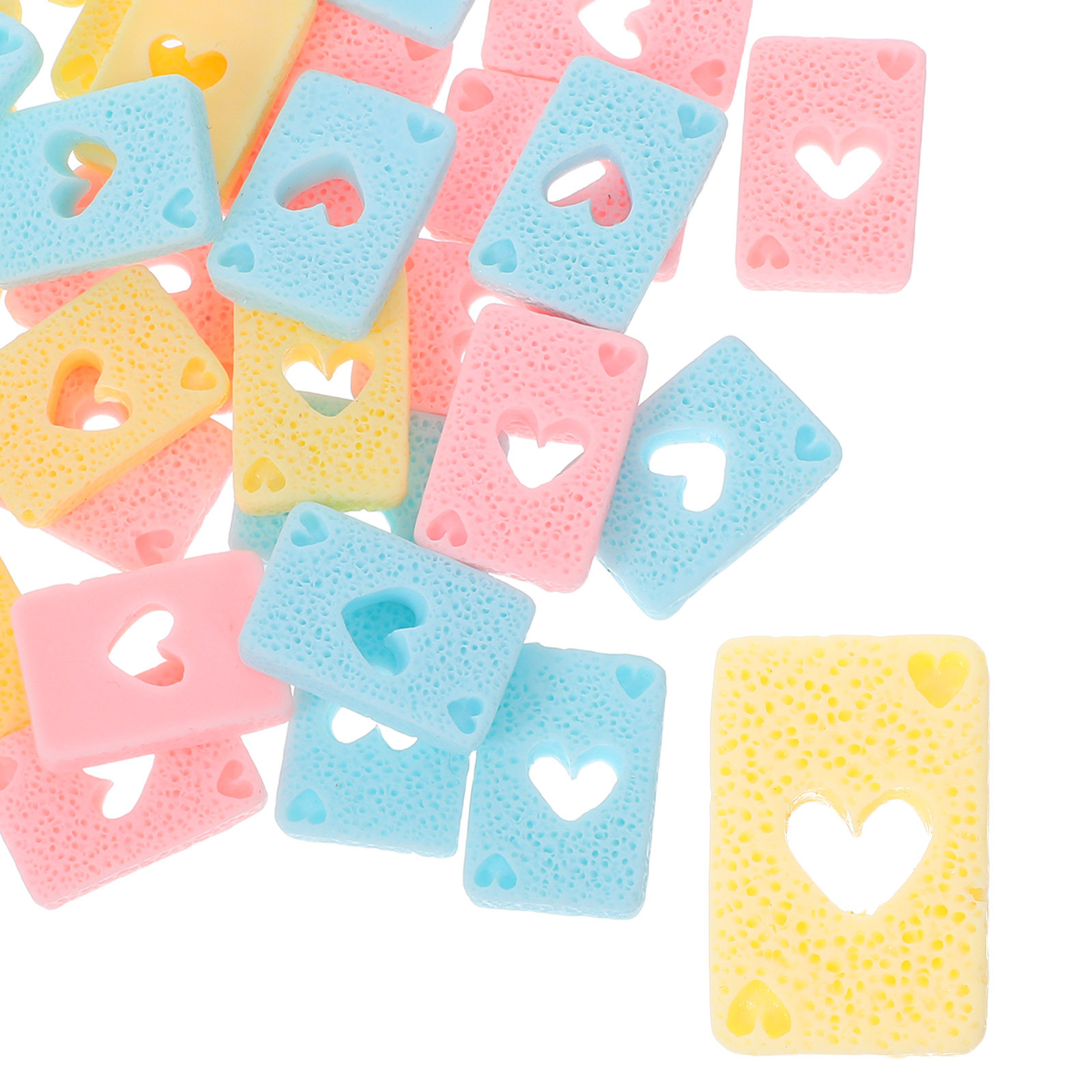 30Pcs Resin Poker Charms Macar - Embellishment Crafts avaliação e preço