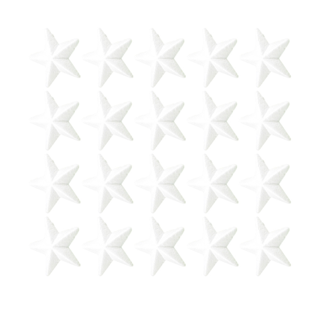 20Pcs Foam Ball Star Decoratio - Craft Embellishments avaliação e preço