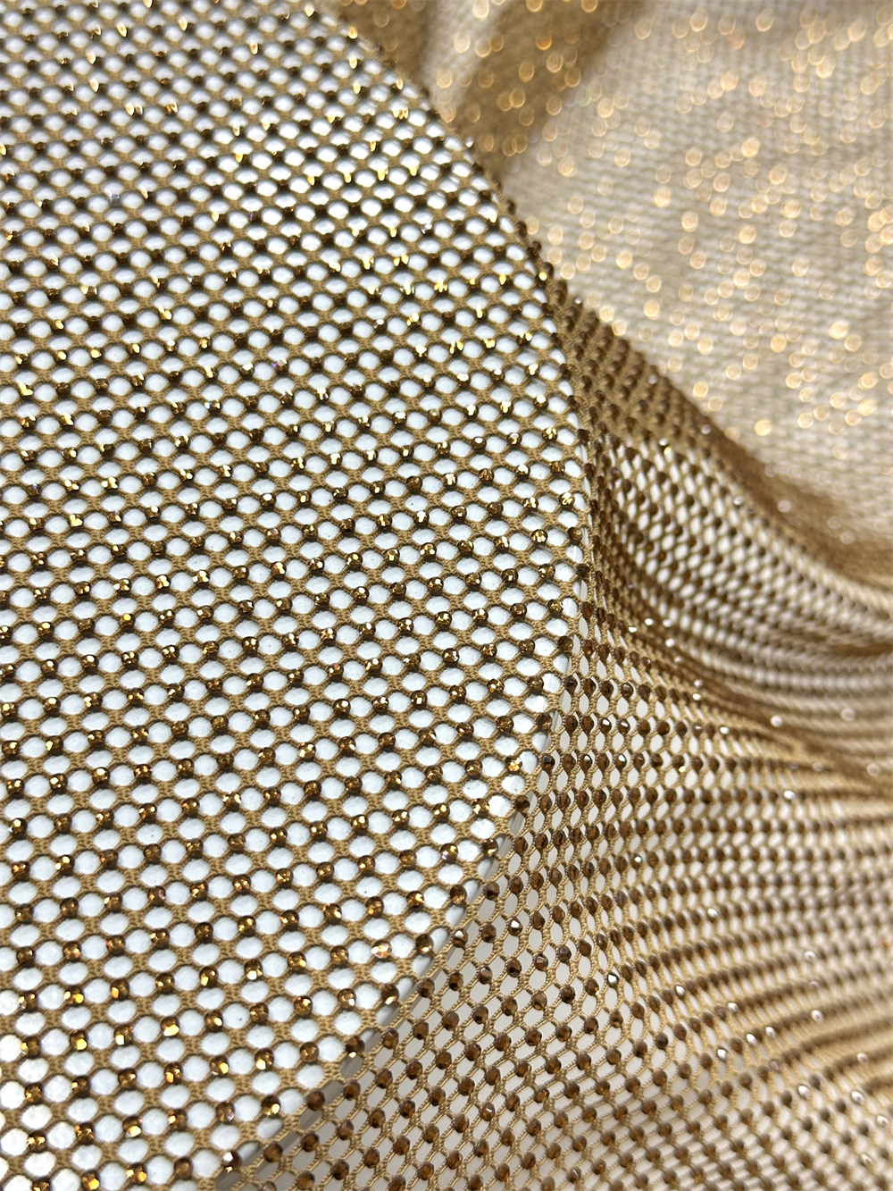 Exquisite Rhinestones Mesh diy - Crystal Mesh Fabric avaliação e preço